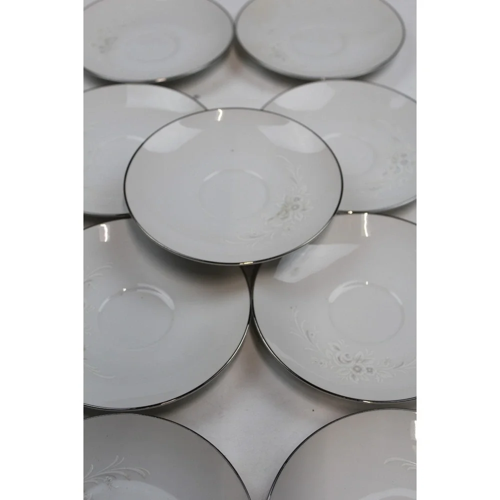 Sango China Japan Rosanne 6202 Dish Set 9 dessert plates 1 dinner 2 salad